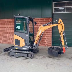 Brugt Case CX19D Minigravemaskine / mini excavator 1.9 ton, �rgang 2023 - Auktion - Kom med et bud