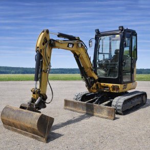Brugt Caterpillar 302.7D CR - Minigraver / mini excavator 3 ton, �rgang 2016