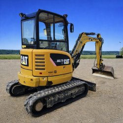 Brugt Caterpillar 302.7D CR - Minigraver / mini excavator 3 ton, �rgang 2016