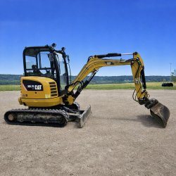 Brugt Caterpillar 302.7D CR - Minigraver / mini excavator 3 ton, �rgang 2016