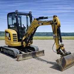 Brugt Caterpillar 302.7D CR - Minigraver / mini excavator 3 ton, �rgang 2016