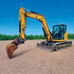 Brugt Caterpillar 309 CR - Gravemaskine / excavator 9 ton - Rototilt, �rgang 2022 - Auktion - Kom med et bud