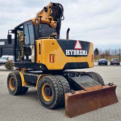 Brugt Hydrema MX14 Gravemaskine / excavator 16 ton - Engcon Rotortilt, �rgang 2013 - Auktion - Kom med et bud