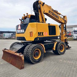 Brugt Hydrema MX14 Gravemaskine / excavator 16 ton - Engcon Rotortilt, �rgang 2013 - Auktion - Kom med et bud