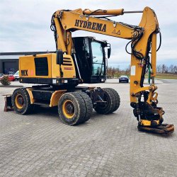 Brugt Hydrema MX14 Gravemaskine / excavator 16 ton - Engcon Rotortilt, �rgang 2013 - Auktion - Kom med et bud