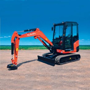 Brugt Kubota KX027-4 GL Minigravemaskine / mini excavator 2.7 ton, �rgang 2025 - Auktion - Kom med et bud