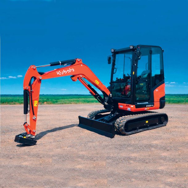 Brugt Kubota KX027-4 GL Minigravemaskine / mini excavator 2.7 ton, �rgang 2025 - Auktion - Kom med et bud