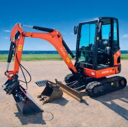 Brugt Kubota KX016-4 Minigravemaskine / mini excavator 1.6 ton, �rgang 2019 - Auktion - Kom med et bud