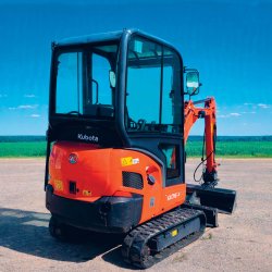 Brugt Kubota KX016-4 Minigravemaskine / mini excavator 1.6 ton, �rgang 2019 - Auktion - Kom med et bud