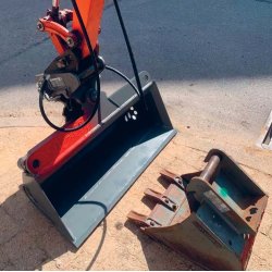 Brugt Kubota KX016-4 Minigravemaskine / mini excavator 1.6 ton, �rgang 2019 - Auktion - Kom med et bud