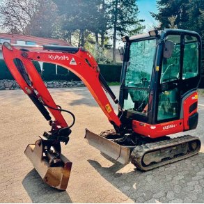Brugt Kubota KX019-4 minigraver / mini excavator 1.8 ton, �rgang 2017 - Auktion - Kom med et bud
