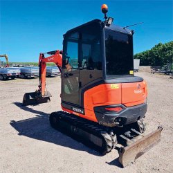 Brugt Kubota KX027-4 - minigraver / mini excavator 2,7 ton, �rgang 2021 - Tiltman - Kom med et bud
