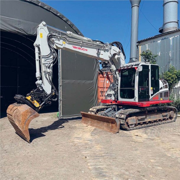 Brugt Takeuchi TB2150 R - 15,5 ton - Engcon Rotortilt - Unicontrol, �rgang 2021 - Auktion - Kom med et bud
