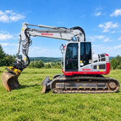 Brugt Takeuchi TB2150 R - Gravemaskine / excavator 15.5 ton - Engcon Rotortilt - Unicontrol, �rgang 2022 - Auktion &amp; Salg - AFGIV BUD - STARTPRIS ANGIVET