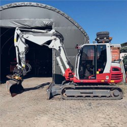 Brugt Takeuchi TB290-2 - Gravemaskine / excavator 8,4 ton - Engcon Rotortilt, �rgang 2021 - Auktion - Kom med et bud