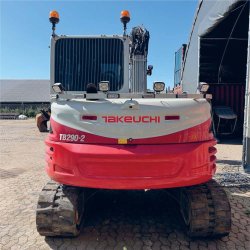 Brugt Takeuchi TB290-2 - Gravemaskine / excavator 8,4 ton - Engcon Rotortilt, �rgang 2021 - Auktion - Kom med et bud