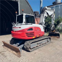 Brugt Takeuchi TB290-2 - Gravemaskine / excavator 8,4 ton - Engcon Rotortilt, �rgang 2021 - Auktion - Kom med et bud