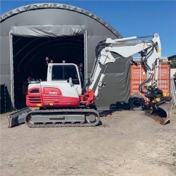 Brugt Takeuchi TB290-2 - Gravemaskine / excavator 8,4 ton - Engcon Rotortilt, �rgang 2021 - Auktion - Kom med et bud