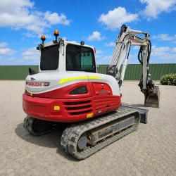 Brugt Takeuchi TB290-2 - Gravemaskine / excavator 8,4 ton - Engcon Rotortilt - Unicontrol, �rgang 2023 - Auktion - Kom med et bud