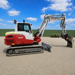 Brugt Takeuchi TB290-2 - Gravemaskine / excavator 8,4 ton - Engcon Rotortilt - Unicontrol, �rgang 2023 - Auktion - Kom med et bud