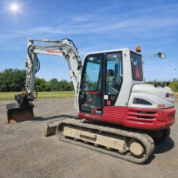 Brugt Takeuchi TB290 - Gravemaskine / excavator 8,4 ton - Engcon Rotortilt, �rgang 2016 - Auktion - Kom med et bud