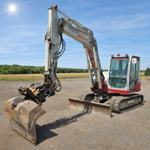 Brugt Takeuchi TB290 - Gravemaskine / excavator 8,4 ton - Engcon Rotortilt, �rgang 2016 - Auktion - Kom med et bud