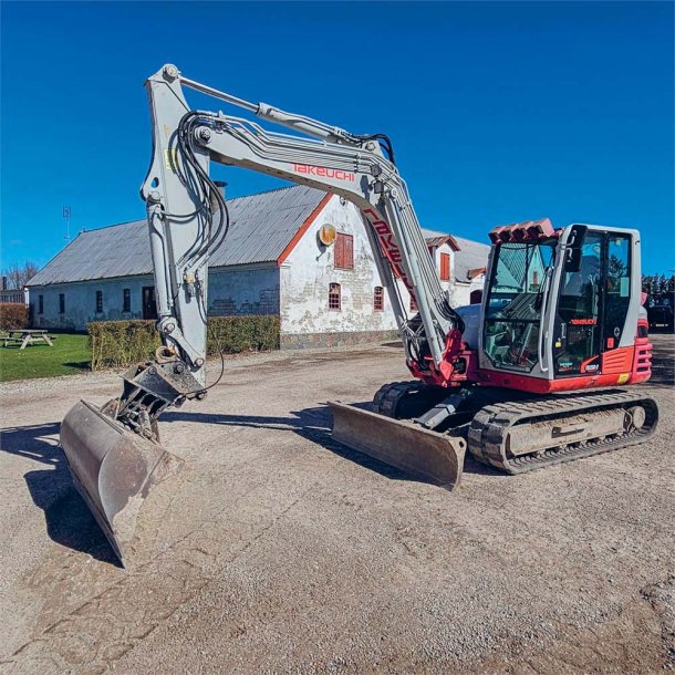 Brugt Takeuchi TB290-2 - Gravemaskine / excavator 8,4 ton, �rgang 2019 - Auktion- Kom med et bud