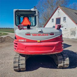 Brugt Takeuchi TB290-2 - Gravemaskine / excavator 8,4 ton, �rgang 2019 - Auktion- Kom med et bud