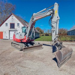 Brugt Takeuchi TB290-2 - Gravemaskine / excavator 8,4 ton, �rgang 2019 - Auktion- Kom med et bud