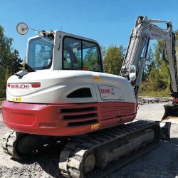 Brugt Takeuchi TB290 - Gravemaskine / excavator 8,4 ton - Rototilt, �rgang 2018 - LAVT TIMETAL - Kom med et bud