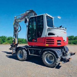 Brugt Takeuchi TB295W - Gravemaskine / excavator 11 ton - Engcon Rotortilt - �rgang 2018 - Auktion - Kom med et bud