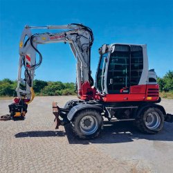 Brugt Takeuchi TB295W - Gravemaskine / excavator 11 ton - Engcon Rotortilt - �rgang 2018 - Auktion - Kom med et bud