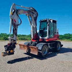 Brugt Takeuchi TB295W - Gravemaskine / excavator 11 ton - Engcon Rotortilt - �rgang 2018 - Auktion - Kom med et bud