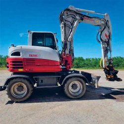 Brugt Takeuchi TB295W - Gravemaskine / excavator 11 ton - Engcon Rotortilt - �rgang 2018 - Auktion - Kom med et bud