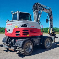 Brugt Takeuchi TB295W - Gravemaskine / excavator 11 ton - Engcon Rotortilt - �rgang 2018 - Auktion - Kom med et bud