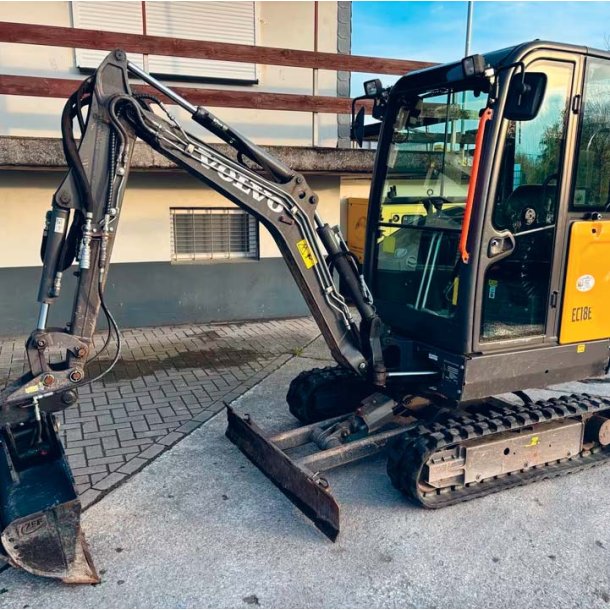 Brugt Volvo EC18E Minigravemaskine / mini excavator 1.8 ton, �rgang 2022 - Auktion - Kom med et bud