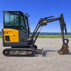 Brugt Volvo EC20E Minigraver - Minigraver / mini excavator 2 ton, �rgang 2021 - Auktion - Kom med et bud