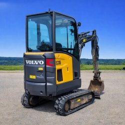 Brugt Volvo EC20E Minigraver - Minigraver / mini excavator 2 ton, �rgang 2021 - Auktion - Kom med et bud