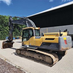 Brugt Volvo EC250 DL Gravemaskine / excavator 27 ton, �rgang 2012 - Centralsm�ring - Kom med et bud