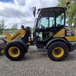 Brugt Komatsu WA70-7 Minil�sser - 5 Ton - Auktion - Kom med et bud