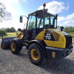 Brugt Komatsu WA70-7 Minil�sser - 5 Ton - Auktion - Kom med et bud