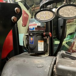 Brugt Case IH Optum 340 CVX, �rgang 2025 - GPS RTK - Quicke Q7M Frontl�sser  - Auktion - Kom med et bud