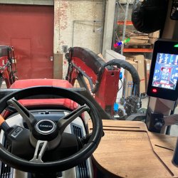 Brugt Case IH Optum 340 CVX, �rgang 2025 - GPS RTK - Quicke Q7M Frontl�sser  - Auktion - Kom med et bud