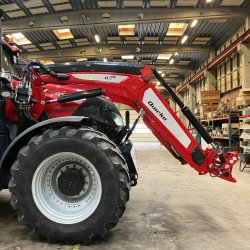 Brugt Case IH Optum 340 CVX, �rgang 2025 - GPS RTK - Quicke Q7M Frontl�sser  - Auktion - Kom med et bud