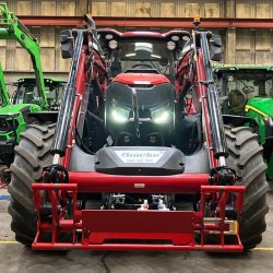 Brugt Case IH Optum 340 CVX, �rgang 2025 - GPS RTK - Quicke Q7M Frontl�sser  - Auktion - Kom med et bud